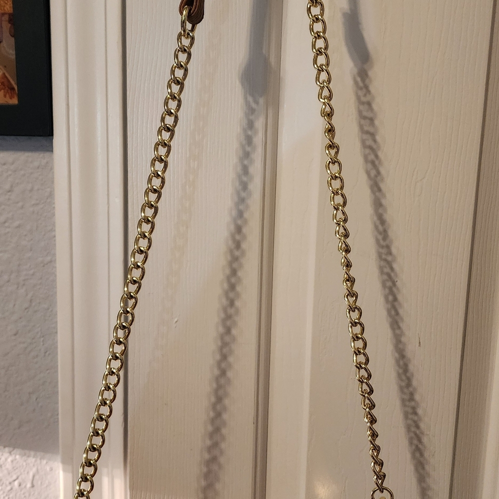 Coach Mae Crossbody Tan Pebbled Leather # F34823 GUC - Picture 7 of 12